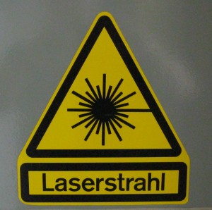 Wettergasse Laserstrahl